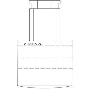 AEG Functieklep zwart - Knop AEG Functieklep zwart - Knop