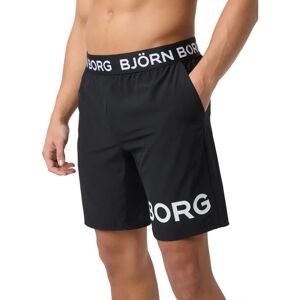 Björn Borg August Shorts - Lichtgewicht, Zwart, S - Sportkleding Björn Borg August Shorts - Lichtgewicht, Zwart, S - Sportkleding