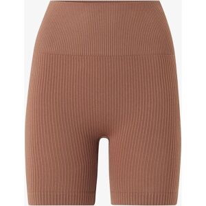Björn Borg - Høj talje sømløse ribbede træningsshorts - Beige Björn Borg - Høj talje sømløse ribbede træningsshorts - Beige