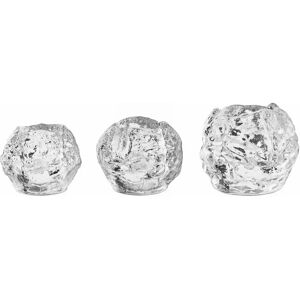 Kosta Boda Bola de Nieve - Juego de 3 Porta Velas, Placa Decorativa, Suecia - Decoración Invierno Kosta Boda Bola de Nieve - Juego de 3 Porta Velas, Placa Decorativa, Suecia - Decoración Invierno