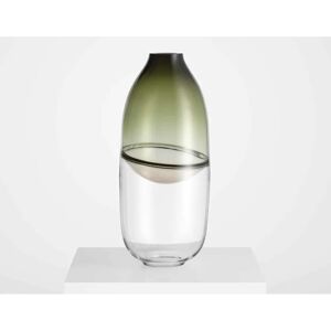 Kosta Boda Septum Mossgrön/Clair Vaso Kosta Boda Septum Mossgrön/Clair Vaso