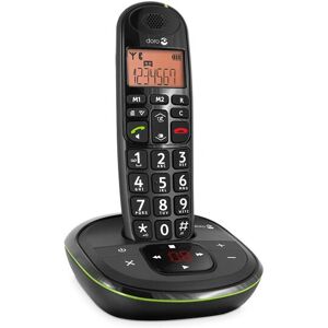 Doro PhoneEasy 105wr - Téléphone fixe DECT pour seniors avec répondeur - Noir - Publicité Doro PhoneEasy 105wr - Téléphone fixe DECT pour seniors avec répondeur - Noir - Publicité