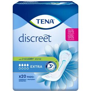 TENA 07322540034936 Kvinners hygieneprodukt - Diskret Ekstra - 20 stk TENA 07322540034936 Kvinners hygieneprodukt - Diskret Ekstra - 20 stk