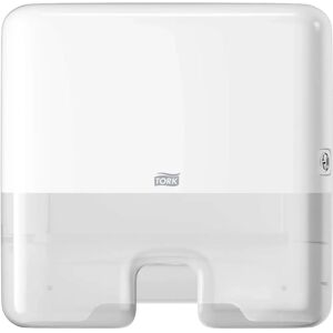 Tork White Mini Hand Towel Dispenser - Modern Hygiene Accessory Tork White Mini Hand Towel Dispenser - Modern Hygiene Accessory