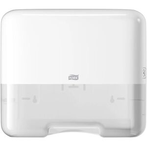 Tork hvit zigzag håndkle dispenser - Mini zigzag håndkle dispenser - H3 system Tork hvit zigzag håndkle dispenser - Mini zigzag håndkle dispenser - H3 system
