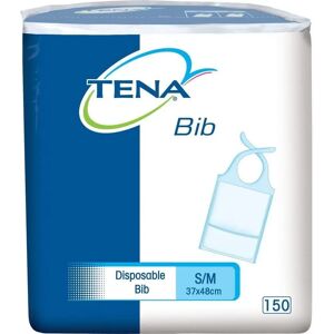 TENA Bib Small/Medium Disposable Bib - Adult Protects Clothing TENA Bib Small/Medium Disposable Bib - Adult Protects Clothing