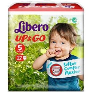 Pannolini Libero Up&go Taglia 5 - Traspiranti, Morbidi, Anti-perdita Pannolini Libero Up&go Taglia 5 - Traspiranti, Morbidi, Anti-perdita