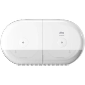 Tork T9 SmartOne Twin Mini Toilet Paper Dispenser - High Capacity Tork T9 SmartOne Twin Mini Toilet Paper Dispenser - High Capacity