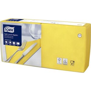 Tork 477862 Pappersservetter - Gul - 150 st Tork 477862 Pappersservetter - Gul - 150 st