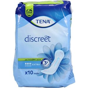 Tena Discreet Extra Incontinence Pads - 10 Pack Tena Discreet Extra Incontinence Pads - 10 Pack