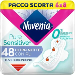 Serviettes Ultra Sensibles Nuvenia - Pack de 12 - Publicité Serviettes Ultra Sensibles Nuvenia - Pack de 12 - Publicité