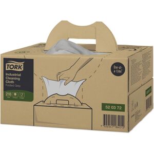 Tork Grey Industrial Cleaning Cloths - 210 pcs Tork Grey Industrial Cleaning Cloths - 210 pcs