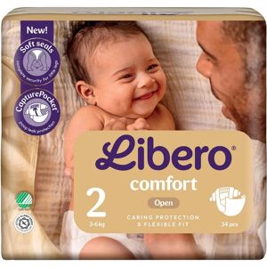 Fraldas Recém-nascido Libero - 34 unid., 3-6 kg Fraldas Recém-nascido Libero - 34 unid., 3-6 kg