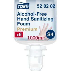 Tork Alcohol-Free Foam Sanitiser - Hand Sanitiser - 6 x 1000ml Tork Alcohol-Free Foam Sanitiser - Hand Sanitiser - 6 x 1000ml