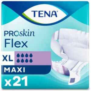 Tena Brand Flex Maxi XL Incontinence Pads - Unisex, 21 Pack Tena Brand Flex Maxi XL Incontinence Pads - Unisex, 21 Pack