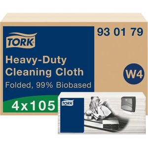 Tork White Heavy-Duty Biobased Cleaning Cloths - Cleaning Cloths Tork White Heavy-Duty Biobased Cleaning Cloths - Cleaning Cloths