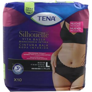 Tena Silhouette - Schwarz Tiefe Taille - Totale Schutz - Inkontinenz-Pads Tena Silhouette - Schwarz Tiefe Taille - Totale Schutz - Inkontinenz-Pads