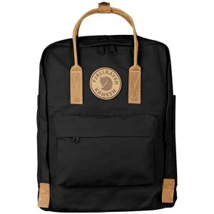 Fjällräven Kanken No.2 Leather Backpack - Casual, Black, 16L Fjällräven Kanken No.2 Leather Backpack - Casual, Black, 16L