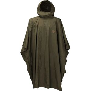 Fjällräven Poncho Donkergroen Bruin - Regenponcho - Unisex Fjällräven Poncho Donkergroen Bruin - Regenponcho - Unisex