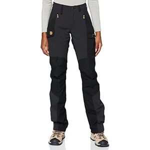 Fjallraven Modell 89638 Kvinnors svarta vandringsbyxor för hela året Fjallraven Modell 89638 Kvinnors svarta vandringsbyxor för hela året