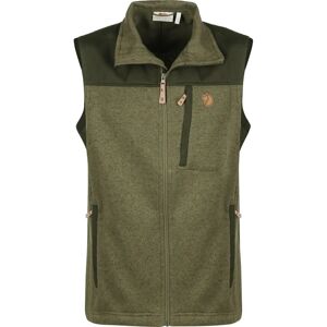 Fjällräven Men's Buck Fleece Vest - Buck Fleece Vest M Laurel Green/Deep Forest Fjällräven Men's Buck Fleece Vest - Buck Fleece Vest M Laurel Green/Deep Forest