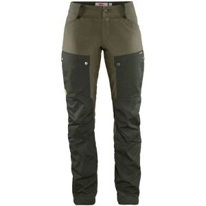 Pantaloni da trekking Fjällräven KEB, Donna, Verde Foresta / Verde alloro, Taglia 48 Pantaloni da trekking Fjällräven KEB, Donna, Verde Foresta / Verde alloro, Taglia 48