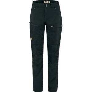 Pantalones de trekking Fjällräven Abisko Midsummer con cremallera - Negro Pantalones de trekking Fjällräven Abisko Midsummer con cremallera - Negro