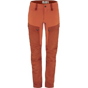 Fjällräven Pantaloni KEB Femei - Roșu - G-1000 Eco - Talia Regular - Pantaloni de Drumeție Fjällräven Pantaloni KEB Femei - Roșu - G-1000 Eco - Talia Regular - Pantaloni de Drumeție