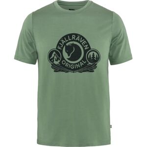 Fjällräven Abisko Wool Kortermet T-skjorte - Herre Patina Green Fjällräven Abisko Wool Kortermet T-skjorte - Herre Patina Green