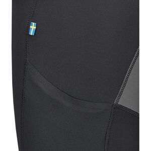 Fjallraven Women's Abisko Trekking Tights Pro - Black/Grey - Size L Fjallraven Women's Abisko Trekking Tights Pro - Black/Grey - Size L