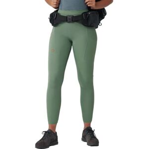 Fjällräven Abisko Leggings - Mujer - Verde Patina - XXL Fjällräven Abisko Leggings - Mujer - Verde Patina - XXL
