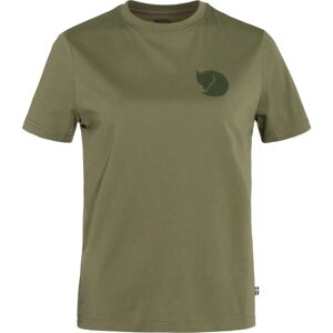 Fjällräven Foxy Boxy Logo Tee - Green - T-Shirt Fjällräven Foxy Boxy Logo Tee - Green - T-Shirt