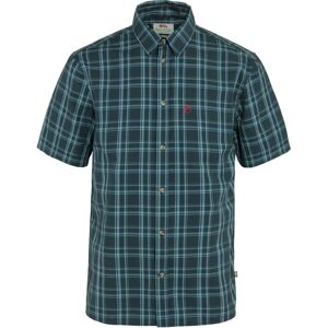 Fjällräven Övik Lite Skjorte S/S Herre - Utendørskjorte - blå Fjällräven Övik Lite Skjorte S/S Herre - Utendørskjorte - blå