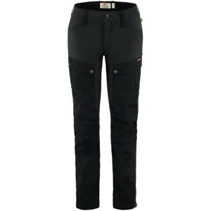 Fjällräven Dames Keb Trousers Curved - vandringsbyxor - svart Fjällräven Dames Keb Trousers Curved - vandringsbyxor - svart
