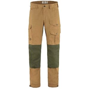 Fjällräven VIDDA PRO TROUSERS M - Trekking Pants - beige-sand/oliv-dunkelgrün Fjällräven VIDDA PRO TROUSERS M - Trekking Pants - beige-sand/oliv-dunkelgrün