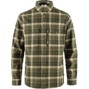Fjällräven Värmland Tjock flanellskjorta M - Utomhusskjorta - Oliv-djupgrön Fjällräven Värmland Tjock flanellskjorta M - Utomhusskjorta - Oliv-djupgrön