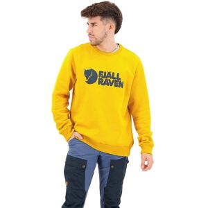 Fjällräven Logo Sweater - Sudadera - Amarillo Mostaza XL Fjällräven Logo Sweater - Sudadera - Amarillo Mostaza XL