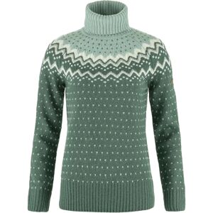Fjällräven Övik Knit Roller Neck W (84792) - verde musgo/niebla Fjällräven Övik Knit Roller Neck W (84792) - verde musgo/niebla