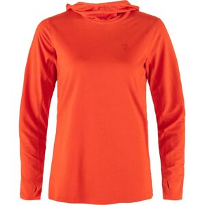 Fjällräven Abisko Sun-Hoodie W Orange - Huvtröja Fjällräven Abisko Sun-Hoodie W Orange - Huvtröja