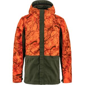 Fjällräven DREV HYBRID JACKET Men - Long-lasting Hunting Jacket - Orange/Olive-Green Fjällräven DREV HYBRID JACKET Men - Long-lasting Hunting Jacket - Orange/Olive-Green