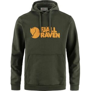 Fjällräven Organic Cotton Hoodie - Deep Forest - Hoodie Fjällräven Organic Cotton Hoodie - Deep Forest - Hoodie