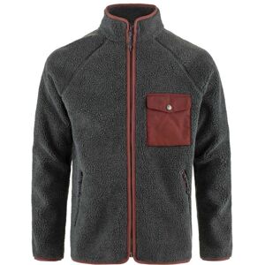 Fjällräven Vardag Pile Fleece M (84158) - grey-maroon Fjällräven Vardag Pile Fleece M (84158) - grey-maroon