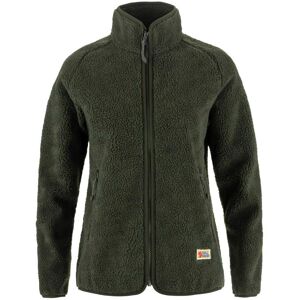 Fjällräven Vardag Pile Fleece W Dark Green - Fleece jacket Fjällräven Vardag Pile Fleece W Dark Green - Fleece jacket