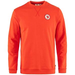 Fjällräven 1960 Logo Badge Sweater M (87163) - orange Fjällräven 1960 Logo Badge Sweater M (87163) - orange