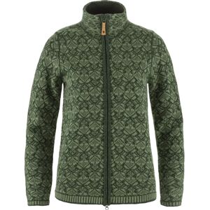 Fjällräven Snow Cardigan Damen - Lammwolle - Tiefwald Fjällräven Snow Cardigan Damen - Lammwolle - Tiefwald