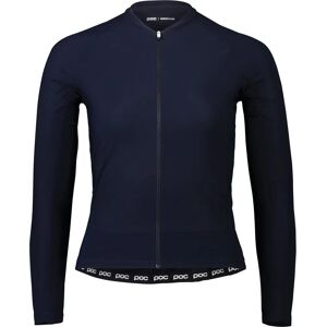 Poc Essential Road W's LS Jersey - Navy Black - Naisten pyöräilijän jersey Poc Essential Road W's LS Jersey - Navy Black - Naisten pyöräilijän jersey