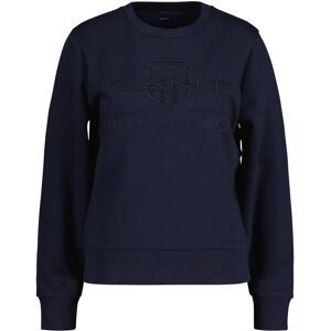 GANT Tonal Archive Shield sweatshirt (4200663) - blå GANT Tonal Archive Shield sweatshirt (4200663) - blå