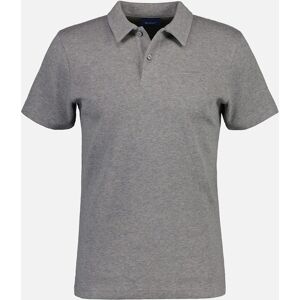 GANT Men's Waffle Texture Piqué Polo Shirt - Grey - Size: Regular/36 GANT Men's Waffle Texture Piqué Polo Shirt - Grey - Size: Regular/36
