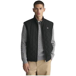 GANT Quilted windcheater waistcoat (7006341) - black GANT Quilted windcheater waistcoat (7006341) - black