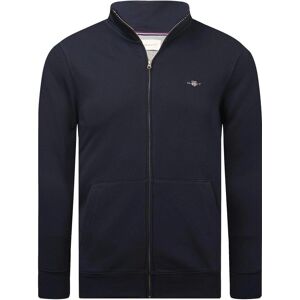 GANT Shield Sweatjacket (2008006) - evening blue GANT Shield Sweatjacket (2008006) - evening blue